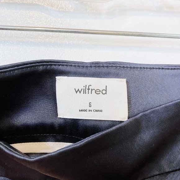 Wilfred Black Wide Leg Pants - Picture 2 of 3